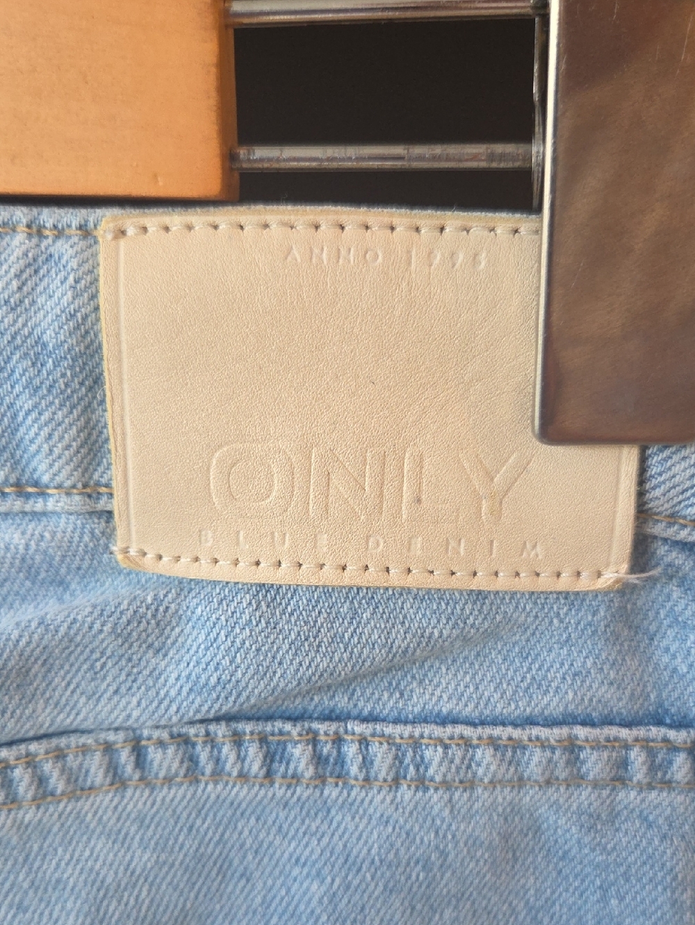 "ONLY" Light Blue Cargo Jeans - Picture 8 of 8